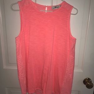 Pink vineyard vines tank top